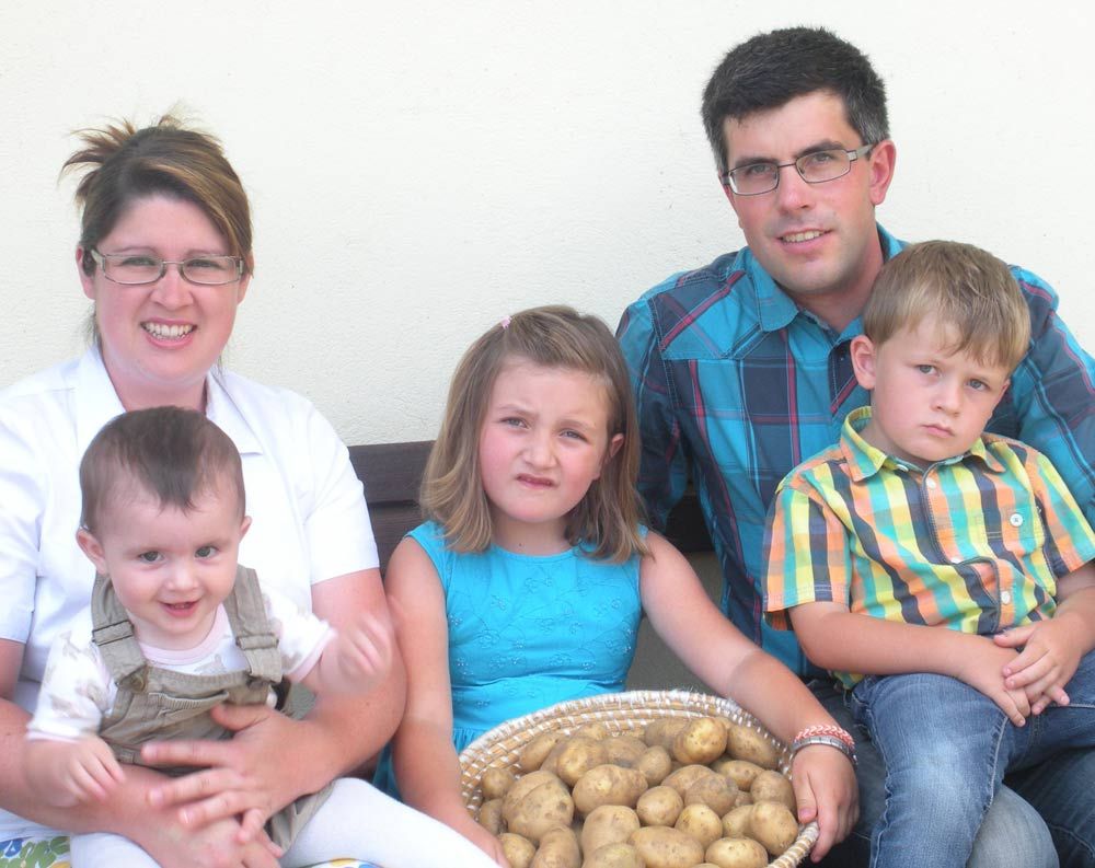 Kartoffelbauer in Dirnsdorf bei Leoben